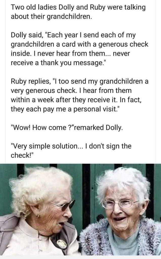 Grandma's Wisdom